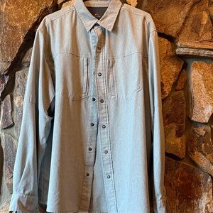 Ascend Gray Striped Shirt